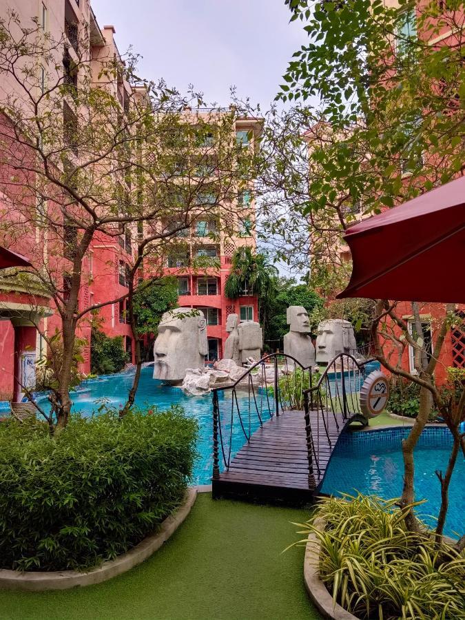 Seven Seas Condo Resort Beautiful Location Jomtien Beach Exterior photo